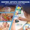 Rock Painting Kit- Glow in The Dark Rock Kit, Arts and Crafts for Kids Ages 6-12, Art Supplies Toy, Kids Craft Paint Kits, Arts & Crafts for Boys Girls Birthday Party Gift Toy